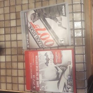 PS3 Games Batman & Blood Stone 007